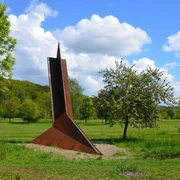 Skulptur Schwerter zu Pflugscharen von Gerd Winner in Salzgitter-Bad