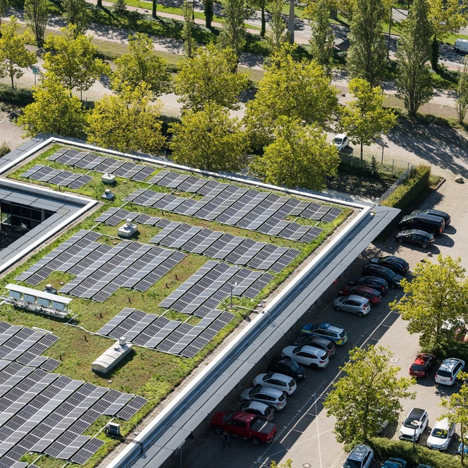 Leipziger Messe's photovoltaic system generates electricity for your meeting & conference in Leipzig
