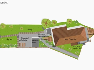 Haus Felsental Grundstück