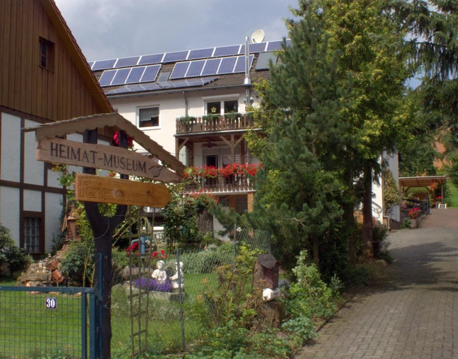 FeWo Heimatmuseum Hausansicht