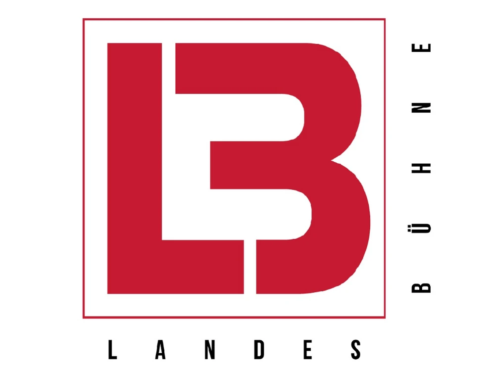 Landesbühne Das Bild zeigt das Logo der Landesbühne