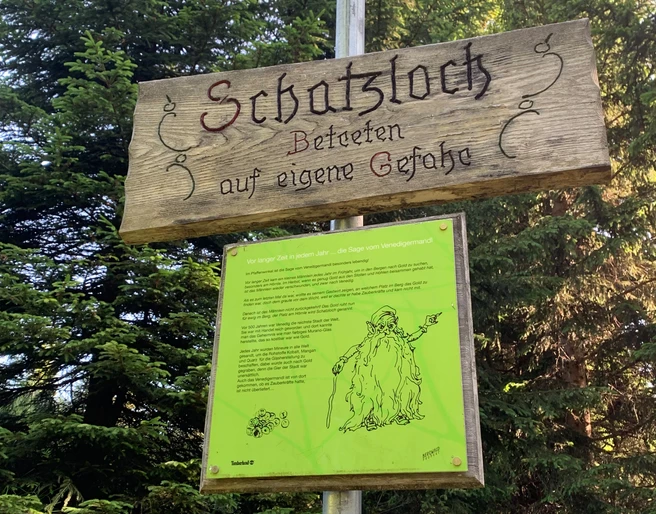 Das Schatzloch am Stierkopf