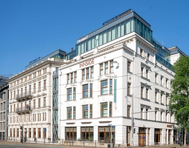 Conference hotel INNSIDE by Meliá Leipzig | Leipzig Convention Bureau Tagungshotel INNSIDE by Meliá Leipzig – präsentiert vom Leipzig Convention BureauConference hotel INNSIDE by Meliá Leipzig – presented by the Leipzig Convention Bureau