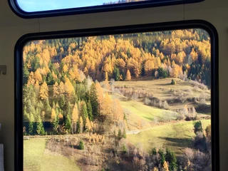 Malerische Zugfahrt nach Niederwald