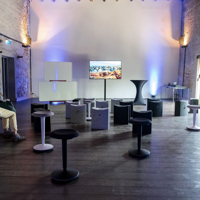 Tagungsraum Kantine 3 in der Eventlocation Kunstkraftwerk | Leipzig Convention Bureau