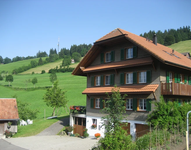 Blick auf den Hof Gmünde