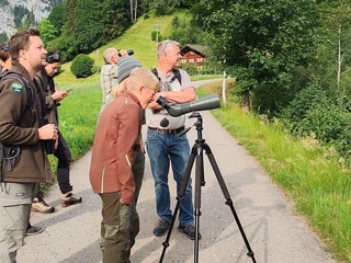 Auf Exkursion mit dem Ranger Auf Exkursion mit dem RangerOn excursion with the rangerEn excursion avec le Ranger