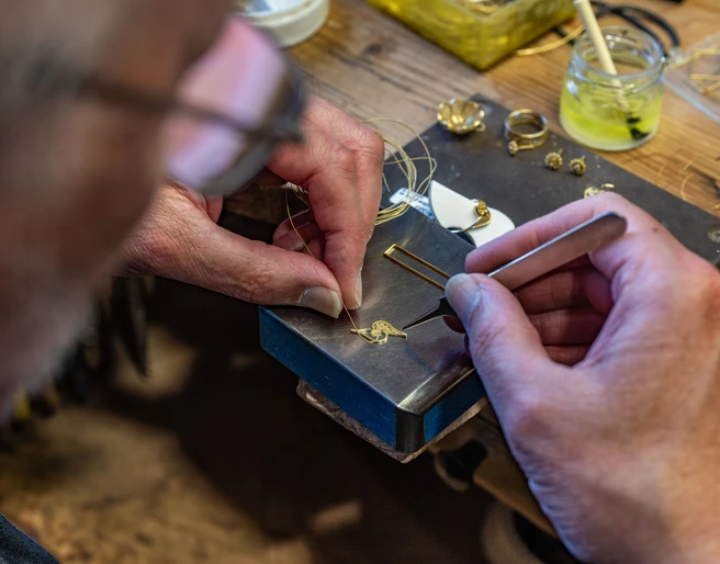 Inselgoldschmeide auf Juist