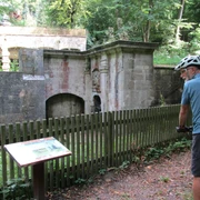 Lutterspring mit Radfahrer