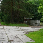 Kolonnenweg mit ehemaligem Grenzturm