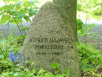 Gedenkstein Forstwart Alfred Hampel