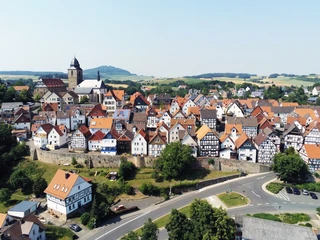 Naumburg - von oben