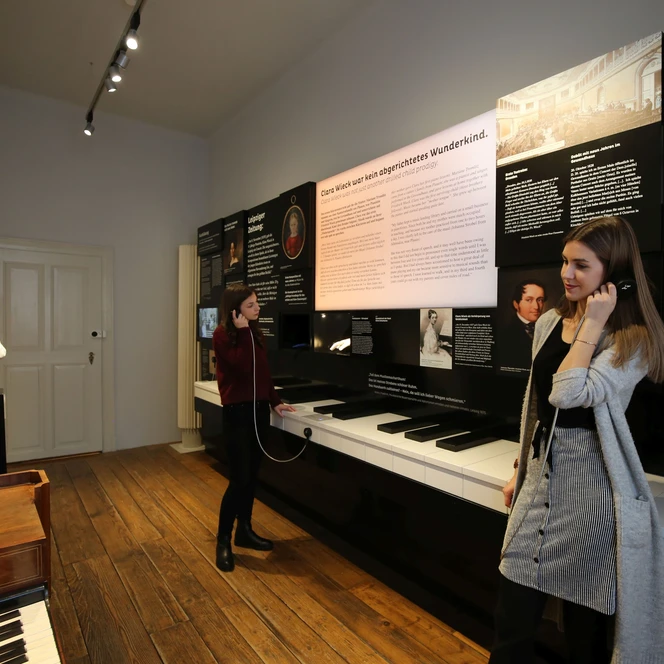 Your meeting & conference in Leipzig: Permanent exhibition of the Schumann House