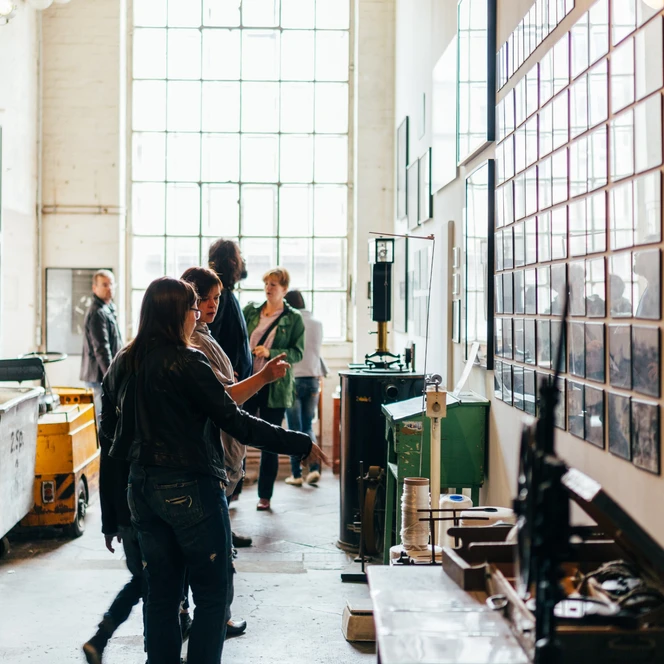 Your meeting & conference in Leipzig: Gallery in the old Baumwollspinnerei complex