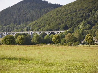 Biketour mit Blick auf den Willinger Viadukt Biketour mit Blick auf den Willinger Viadukt