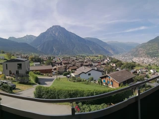 Aussicht Balkon Sommer