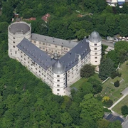 Aerial image of Wewelsburg (view_from_the_southwest)  Aerial image of Wewelsburg (view_from_the_southwest)