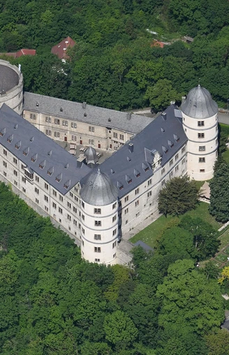 Aerial image of Wewelsburg (view_from_the_southwest)  Aerial image of Wewelsburg (view_from_the_southwest)