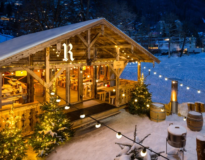 Christmas celebration at Kempinski Palace Engelberg - Chalet Ruinart