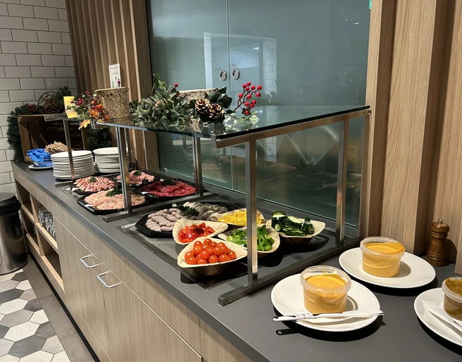 Outdoor Wintergrill im Holiday Inn Express Luzern-Kriens