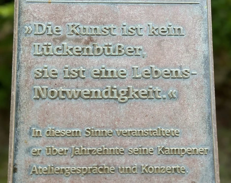 Kunststele Siegward Sprotte