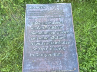 Kunststele Erich Heckel