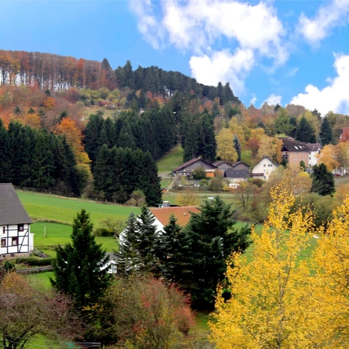 Extertal Linderhofe Aussicht Extertal Linderhofe Aussicht