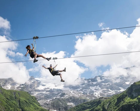 Zipline Trübsee Flyer