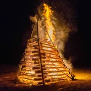 Hallwil_Silvester-Dreschen_Feuer