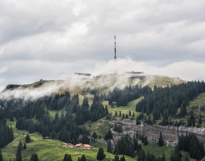 Rigi im Nebel