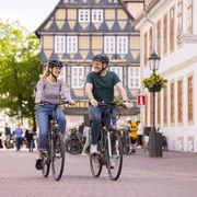 Radfahrer in Celle