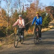 Radfahrer am Hohen Schneeberg