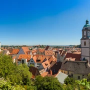Panorama mit Blick auf die Frauenkirchturm
