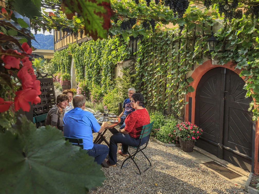 Vinzerz Richters Wirtschaftshof am Kapitelholzsteig