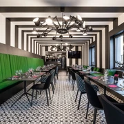 Restaurantbereich Grüner Salon