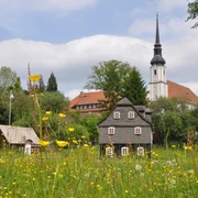 Der Umgebindehaus-Park in Cundewalde