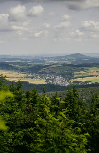 Blick vom Amtsfelsen