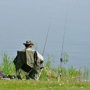 Angeln an der Talsperre Pöhl