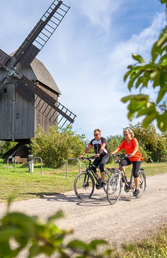 Die Bockwindmühle Fiehn bei Authausen