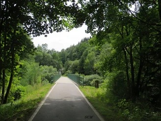Mulderadweg zwischen Eibenstock und Aue