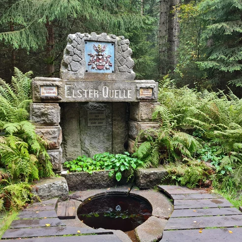 Elsterquelle bei Aš (CZ)