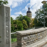 Salvatorkirche und Elsterbrücke