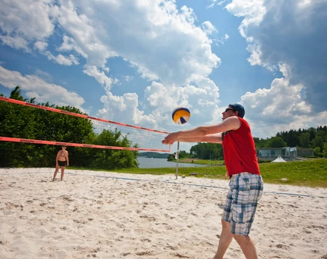 Beachvolleyball Talsperre Pöhl