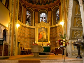 Laurentiuskirche Elsterberg - Blick zum Altarraum
