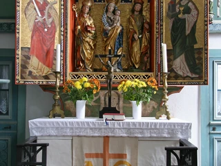 Peter-Breuer-Altar in der Kirche Steinsdorf