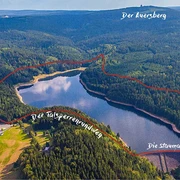 Imbiss in der Erlebnisköhlerei an der Talsperre Sosa