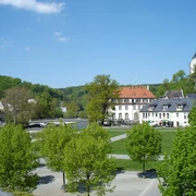 Der Schlossgarten am Unteren Schloss Greiz