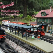 Garteneisenbahn am Hotel Lockwitzgrund