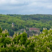 Blick auf das ehemalige Schloss Osterstein