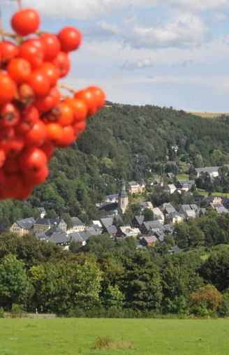 Blick auf Geising